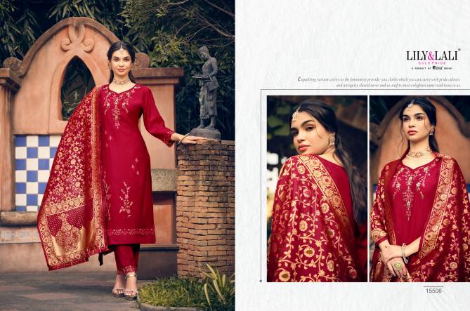 Hasmeena Vol 2 By Lily And Lali Kurti With Bottom Dupatta Orders in India
